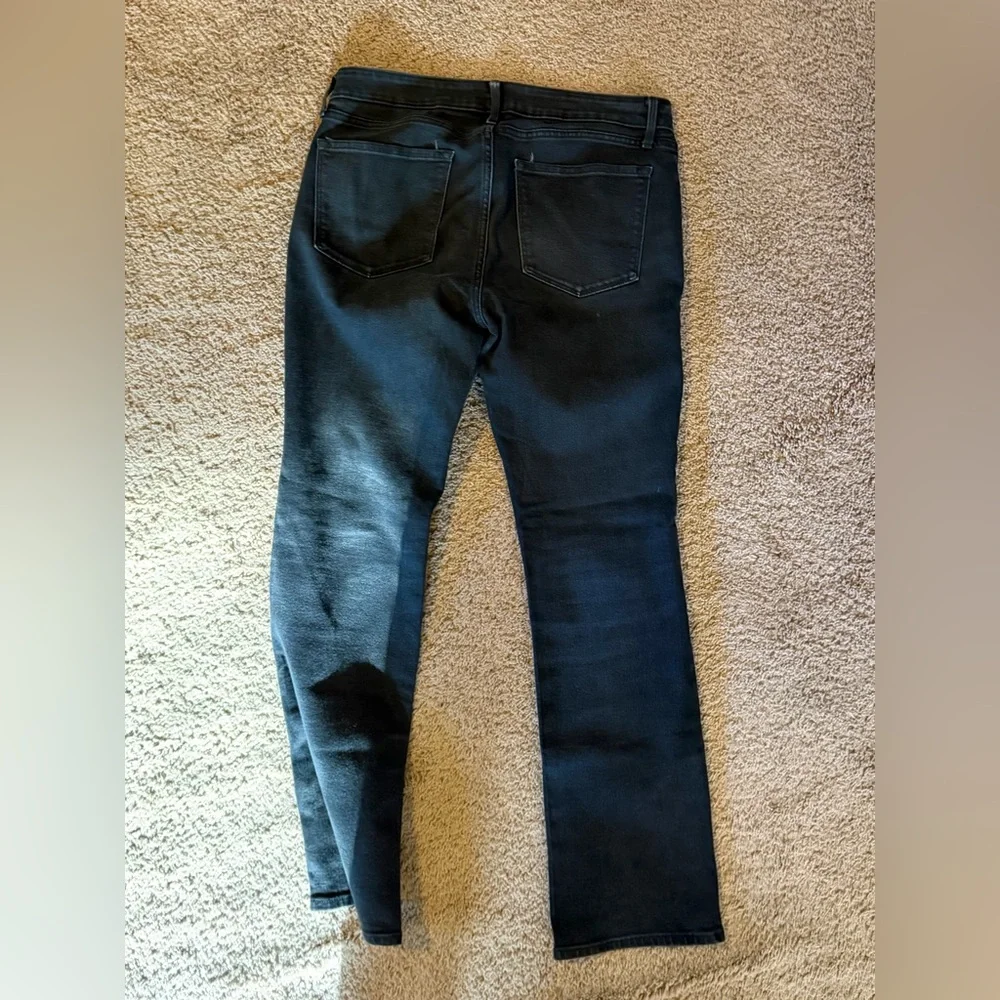 Women's Black Old Navy Wow Bootcut Mid-Rise Jeans Size 12 - Picture 4 of 5